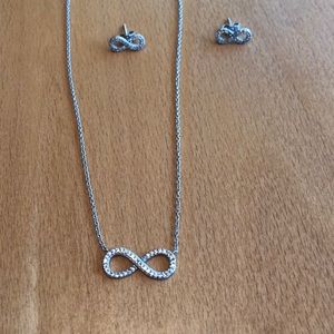 Cubic Zirconia Infinity Set